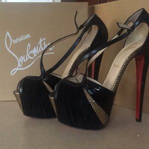 Christian louboutin divinoche 160mm, size 39.5